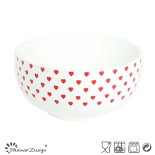 Delicated Light New Bone China with Decal Otameal Bowl